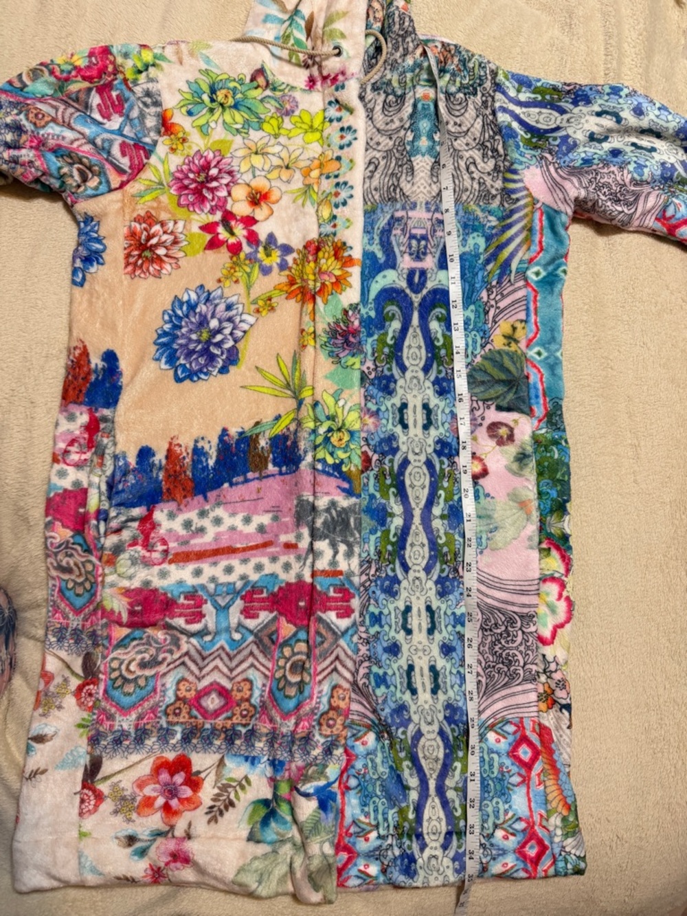 Johnny Was Multicolor Dreamer Sherpa Jacket - Picture 10 of 11